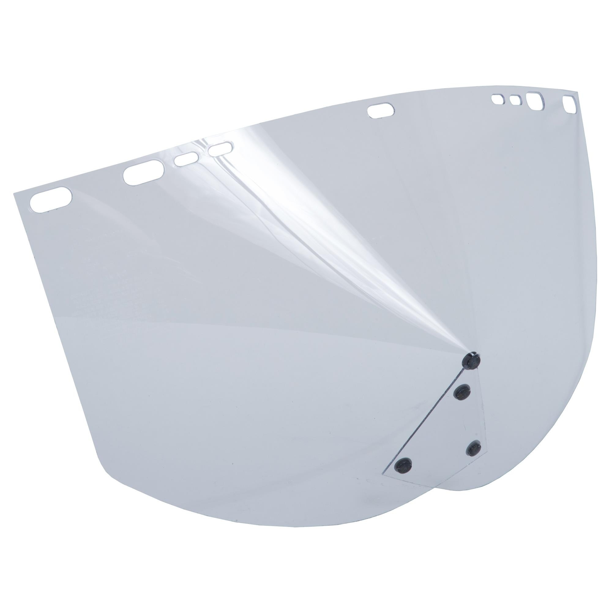 Jackson Safety® - Replacement Windows for F30 Acetate Face Shields - Clear - 9" x 15" x .040" - P Shaped - Unbound - Model # 29060